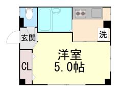 カーサ御影Ⅰの間取り画像