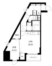 WHARF駒込の間取り画像