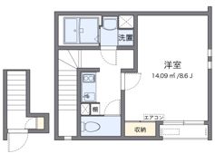 クレイノプランドールの間取り画像