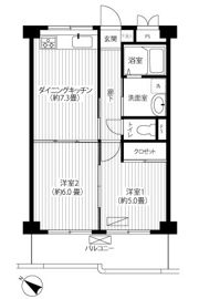 ベルプリューム高津の間取り画像