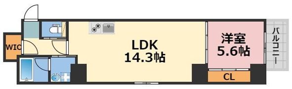 ARTFORM天満橋の間取り画像