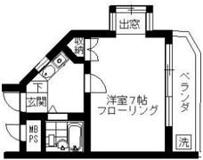 ピアコート21の間取り画像