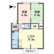 フレグランス南久米 E棟の間取り画像