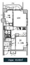 S-RESIDENCE瑞江の間取り画像