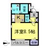 Hillside山の神の間取り画像