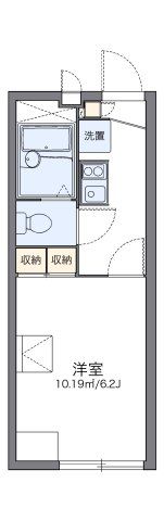 レオパレスパラディーゾの間取り画像