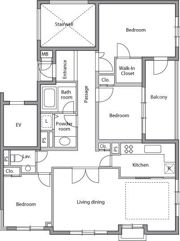 レジディア上目黒の間取り画像