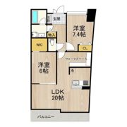 グランソレイユ日本橋の間取り画像