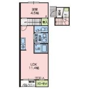 ペシュールⅡの間取り画像