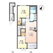 irie life（アイリーライフ）の間取り画像