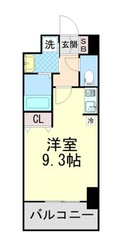 アーバンフラッツ王子公園の間取り画像