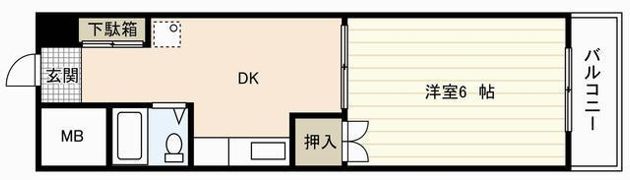 第1原本ビルの間取り画像