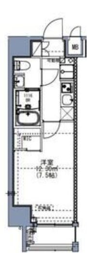 S-RESIDENCE尾久azureの間取り画像