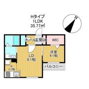 PRESCELTO朝日町の間取り画像