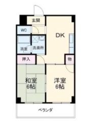 第1アリストマンションの間取り画像