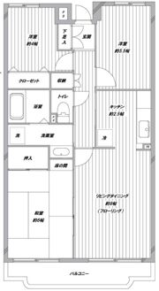 クレストM2の間取り画像