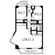 ルミエール上山手の間取り画像