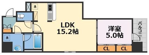 Park Lane Kujoの間取り画像
