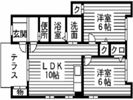 シャルム西浜の間取り画像