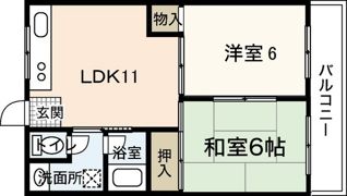 第2中広不動産ビルの間取り画像