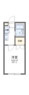 レオパレスビレッジ光が丘参番館の間取り画像