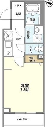 BPRレジデンス仙川の間取り画像