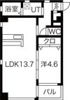 QULIO BLUEの間取り画像