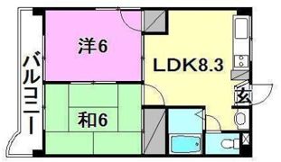 YTM中村の間取り画像