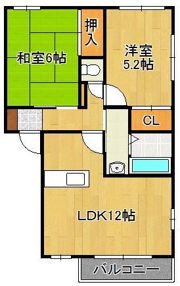 テナシティ B棟の間取り画像
