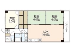 常盤CO－POマンションの間取り画像