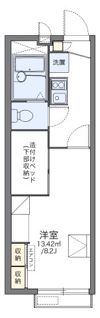 レオパレスシェソワⅣの間取り画像