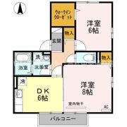 ヴェルナーレ香西東の間取り画像