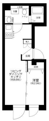 レクス神楽坂の間取り画像