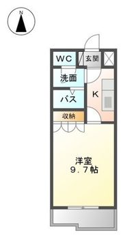 コンフォール錦の間取り画像