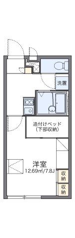 レオパレスSAKAEの間取り画像