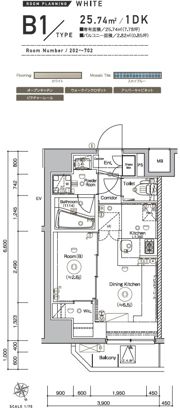 SYFORME UENO Asyl Courtの間取り画像