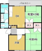 グリーンハイツ高尾の間取り画像