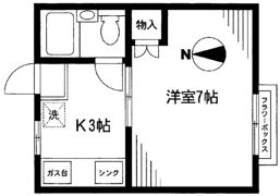 ローズハイムの間取り画像