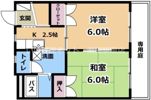 リネージュ膳所の間取り画像