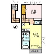 カーサ フェリスの間取り画像