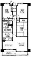 バンベール千種竹越の間取り画像