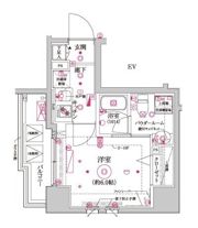 リヴシティ横濱関内の間取り画像