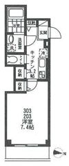 プランドール笹塚の間取り画像