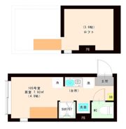 ハーモニーテラス 平井Ⅹの間取り画像