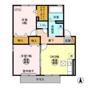 リビングタウンみどりのの間取り画像
