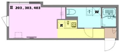 WILLE NISHIARAIの間取り画像