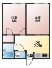 アヅマセントラルスクエアの間取り画像