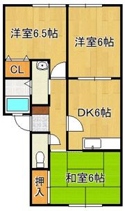 コーポカンセイの間取り画像