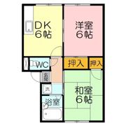 サントピア福田の間取り画像