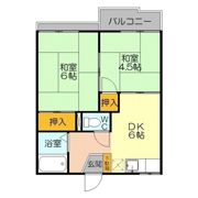 コスモハイツの間取り画像